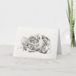 Kort för TillandsiaXerographica hälsning 7" x 5",