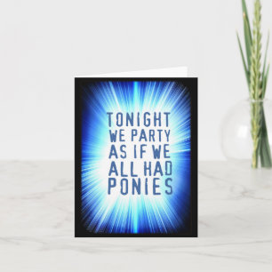 KORT FÖR TILLFÄLLEN.  Utom begravningar, prob