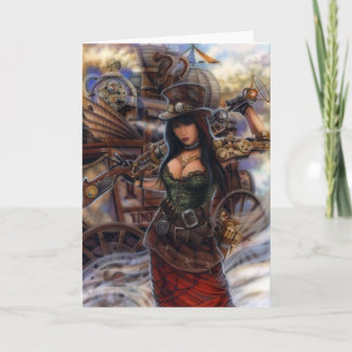 Kort "för Time handelsresande" hälsning!