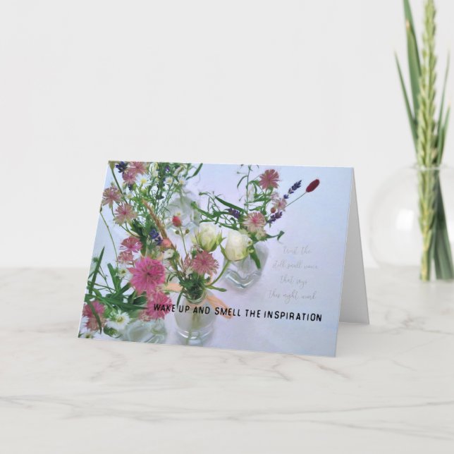 Kort för TINY BUDS-hälsning (Framsida)