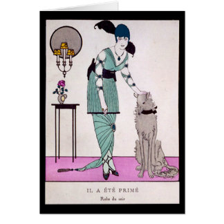 Kort för Ton för Bon för du för KRW-vintageGazette