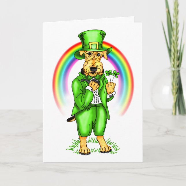 Kort för troll för AiredaleTerrierst patrick's day (Framsida)