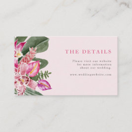 Kort för Tropical Details-hölje