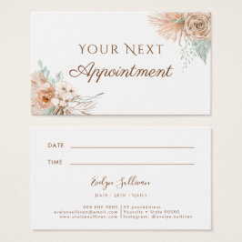 kort för tropisk beige och myntavtalad tid