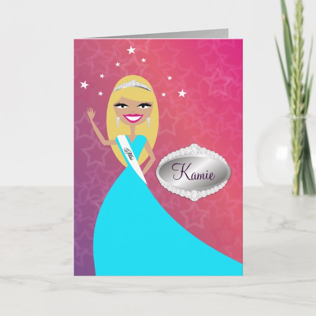 Kort för TT-Fröcken skönhetPrincess Blondin | (Framsida)