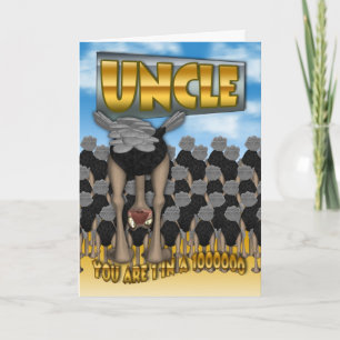 Kort för Uncle fars dag - du är 1 i 1000000