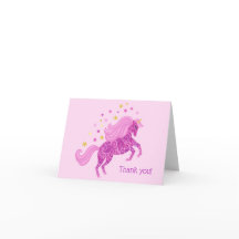 Kort för Unicornfödelsedagtack