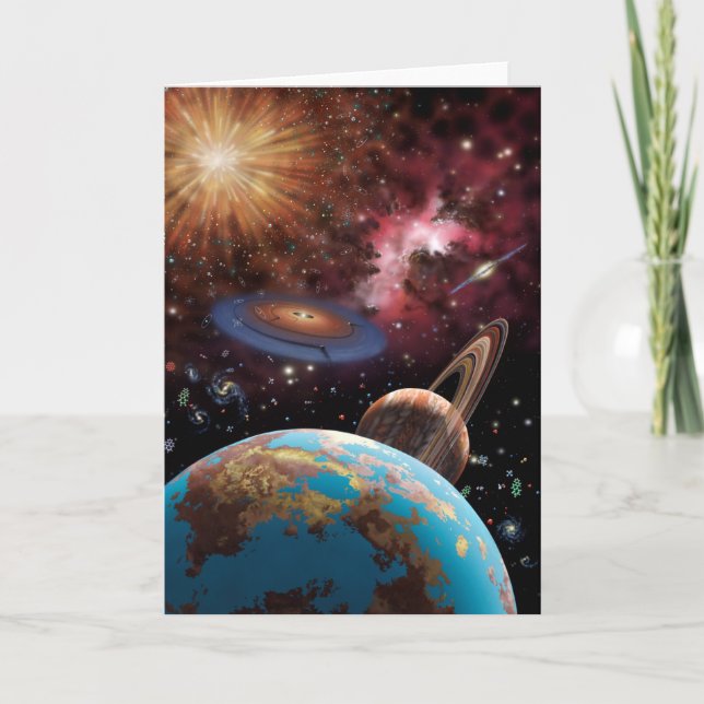 Kort för universum II (Framsida)