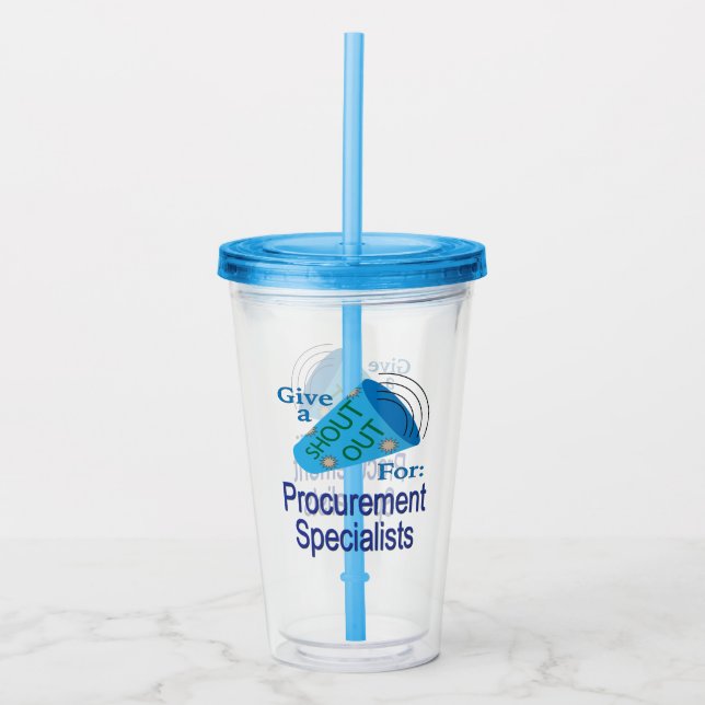 Kort för upphandlingsspecialister take away mugg (Framsida)