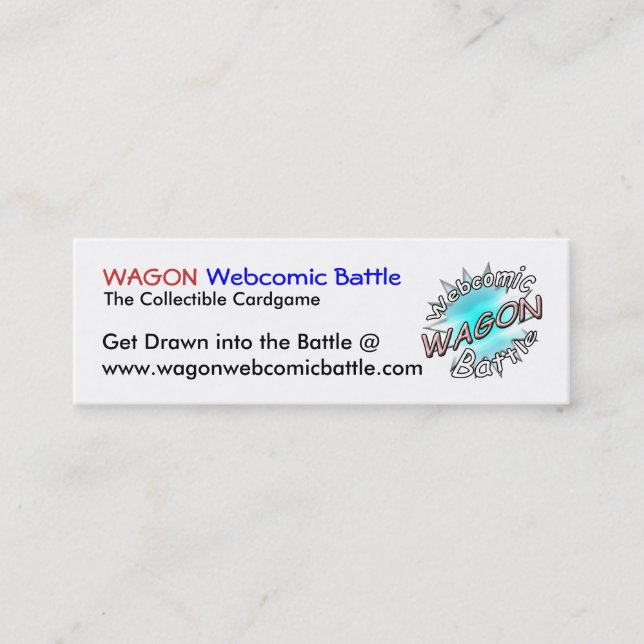 Kort för VAGNWebcomic strid (Framsida)