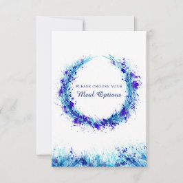 Kort för val av djurutrymme i bröllop enligt val a