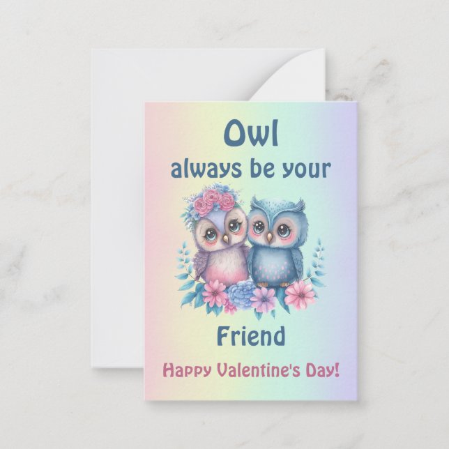 Kort för Valentineser i barnskolan (Framsida)