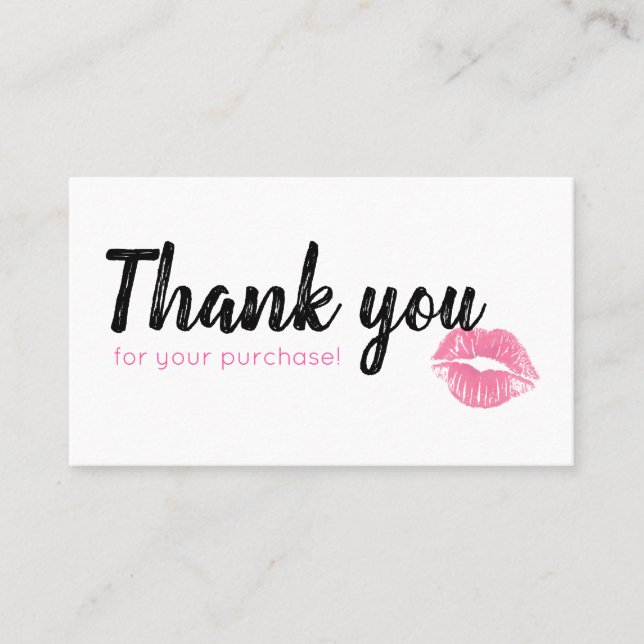 Kort för vattenfärgLippies lojalitet (Framsida)