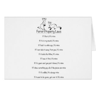 Kort för vesslaegendomlagar