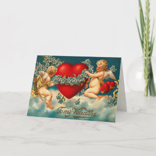 Kort för VictorianCherubvalentin