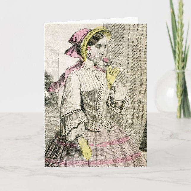 Kort för Victorianmodehälsning (Framsida)