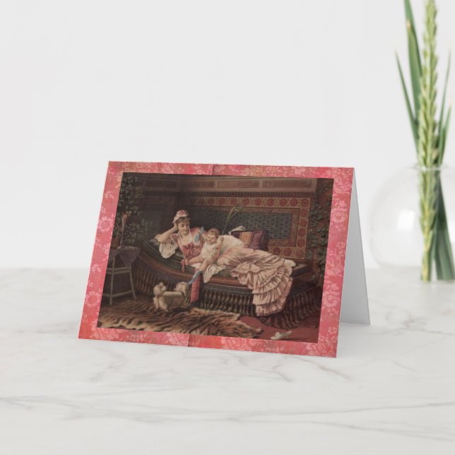 Kort för Victorianmor- & barnmors dag (Framsida)