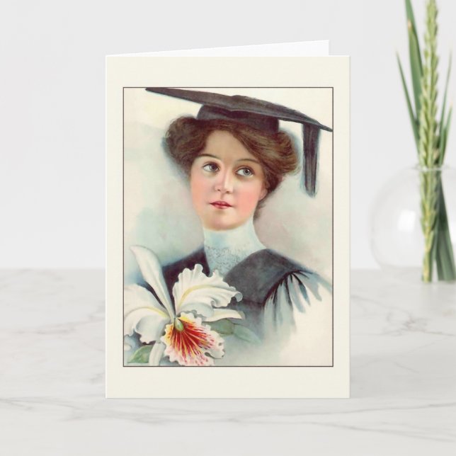 Kort för Victorianstudentenhälsning (Framsida)