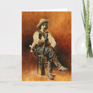 Kort för vintageCowboyhälsningar