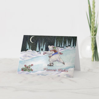 Kort för vinterskridskohelgdag