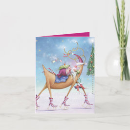 Kort för visemisk jul - Äss från mjölkhjärtan