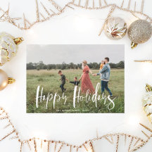 kort för visemisk skriptfotografi på lycklig helgd