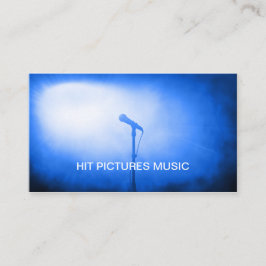 Kort för vokalist för Deejay för