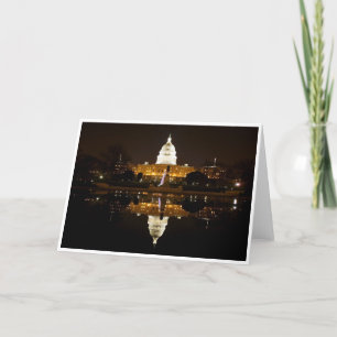 Kort för Washington D.c.-hälsning