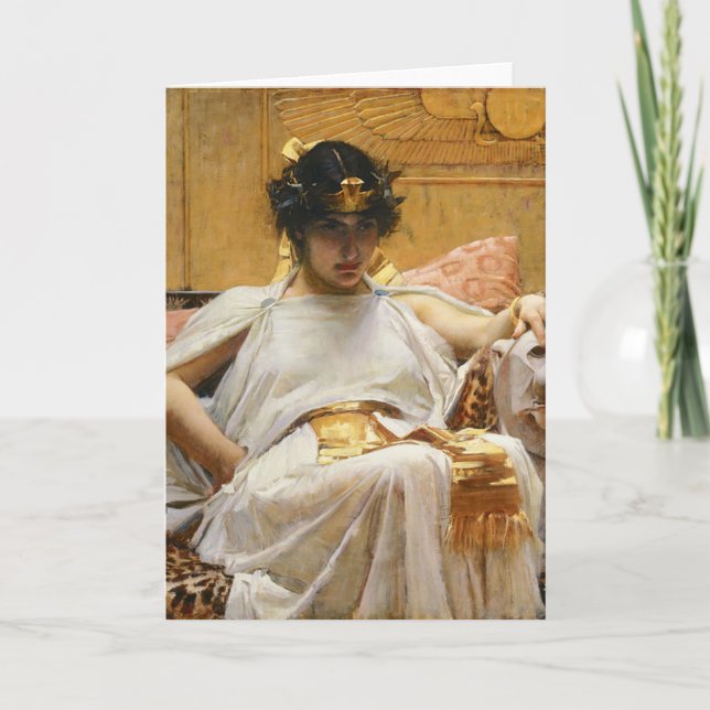 Kort för WaterhouseCleopatra hälsning (Framsida)