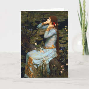 Kort för WaterhouseOphelia hälsning