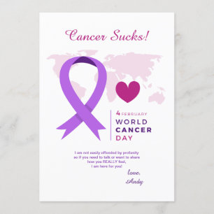 Kort för World Cancer Day