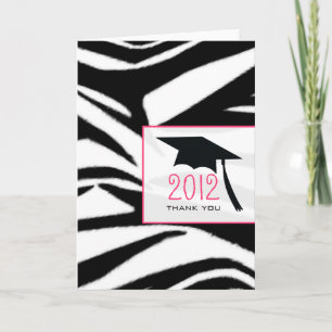 Kort för zebra tryckstudententack