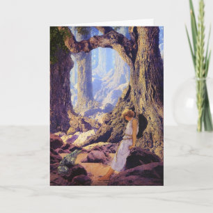 Kort: Förtrollad prince Maxfield Parrish Kort