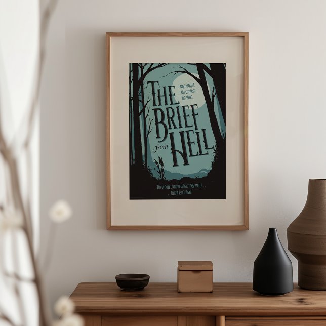 Kort från helvetet - Vintagens skräckfilm poster (Skapare uppladdad)