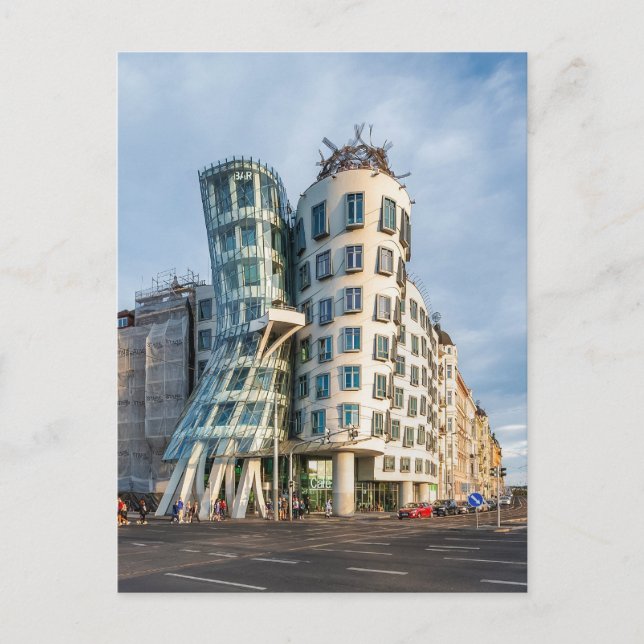 Kort från Prag: Dancing House (Framsida)