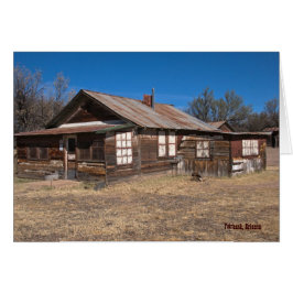 Kort: Gamla trähus Hälsningskort