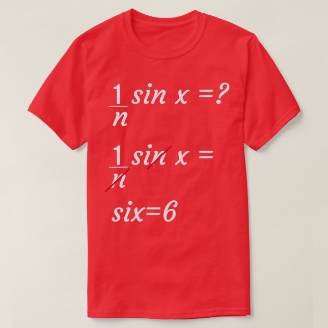 Kort Geek matematikskämt 1 T Shirt (Design framsida)