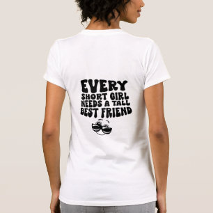 Kort Girl Tall Friend T Shirt