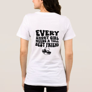 Kort Girl Tall Friend T Shirt