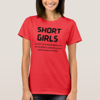Kort Girls Perfekt Quote T-Shirt - Empowerering Wo