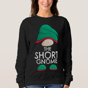 Kort Gnome-matchande familjejul Pajama Outfi T Shirt