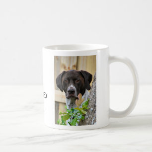 KORT HAIRED PEKARE FÖR TYSK KAFFEMUGG