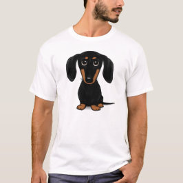 Kort Haired svart- och solbrännatax T Shirt