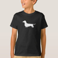 Kort Haired tax för WienerhundSilhouette |