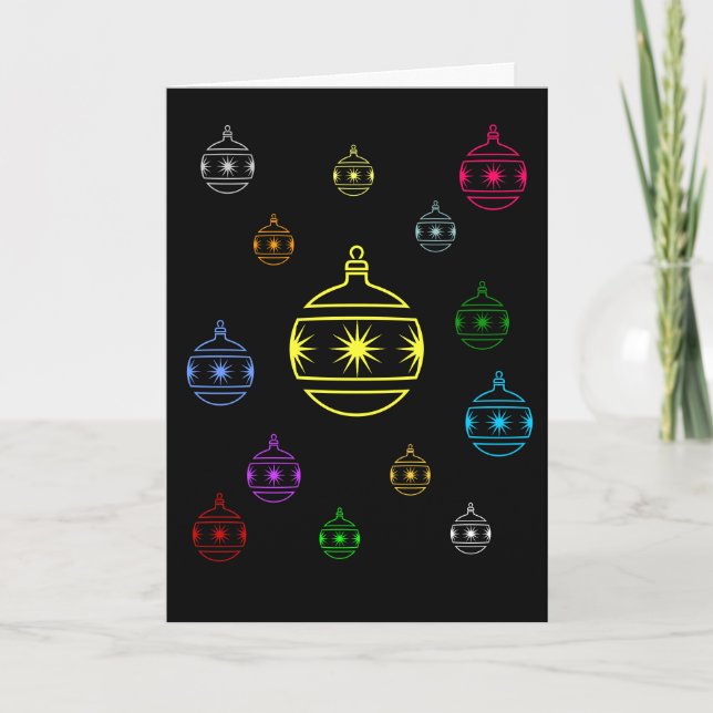 Kort - Hälsning - Helgdag Träd (Framsida)