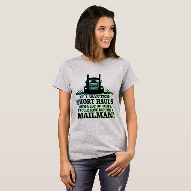 Kort Hauls T-shirt (Hel framsida)
