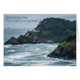 Kort: Hecata Head Lighthouse (liggande) Hälsningskort