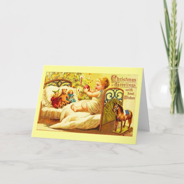 Kort-Helgdag-konsthjälp jul 4 Helgkort (Framsida)