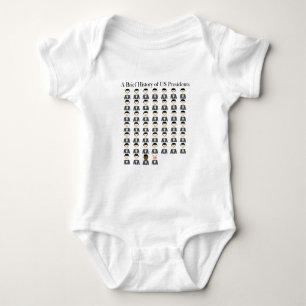 Kort historia av US-presidenter T-shirt
