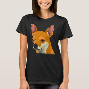 Kort Hved Chihuahua Hundägare Idea T Shirt
